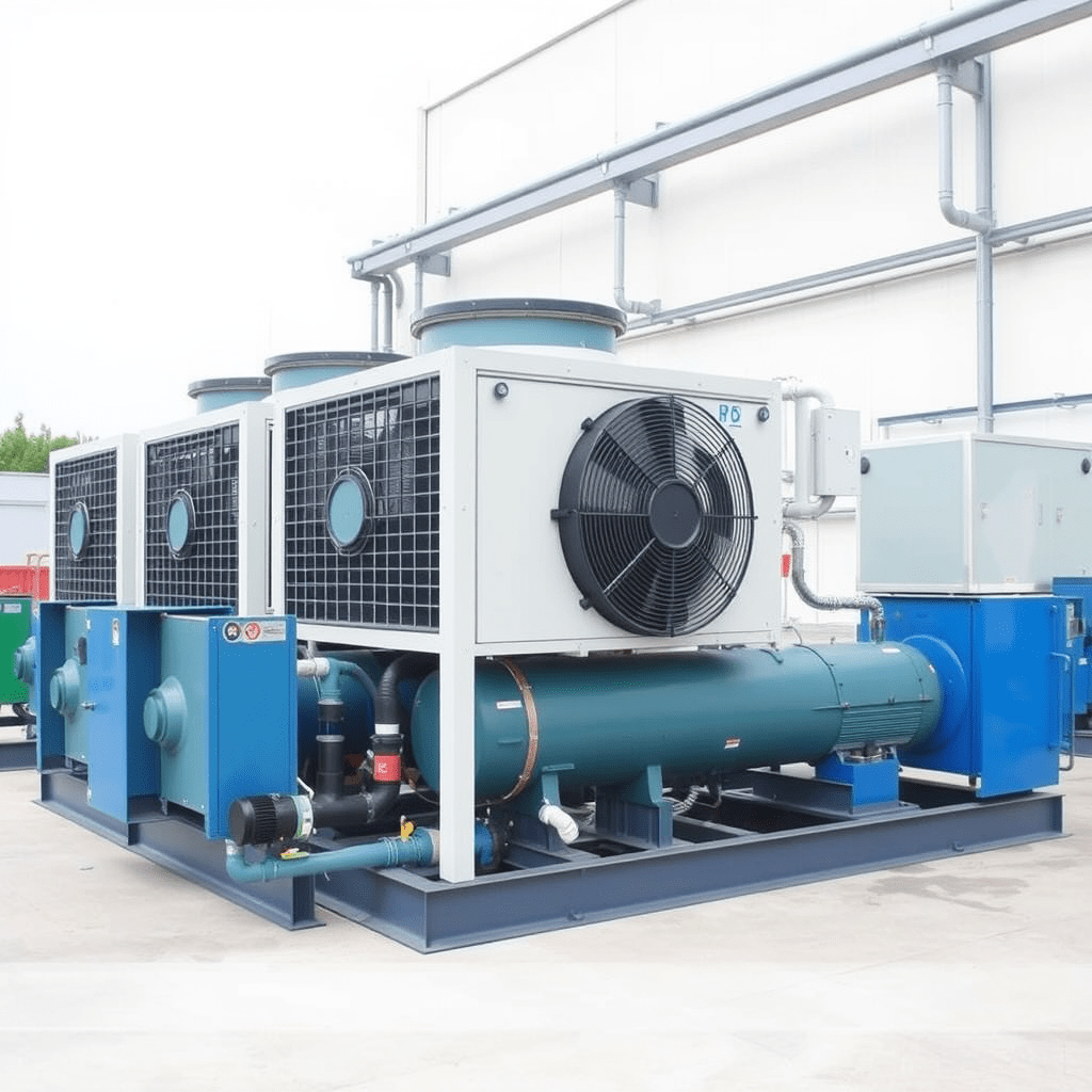 Air cooled water chiller