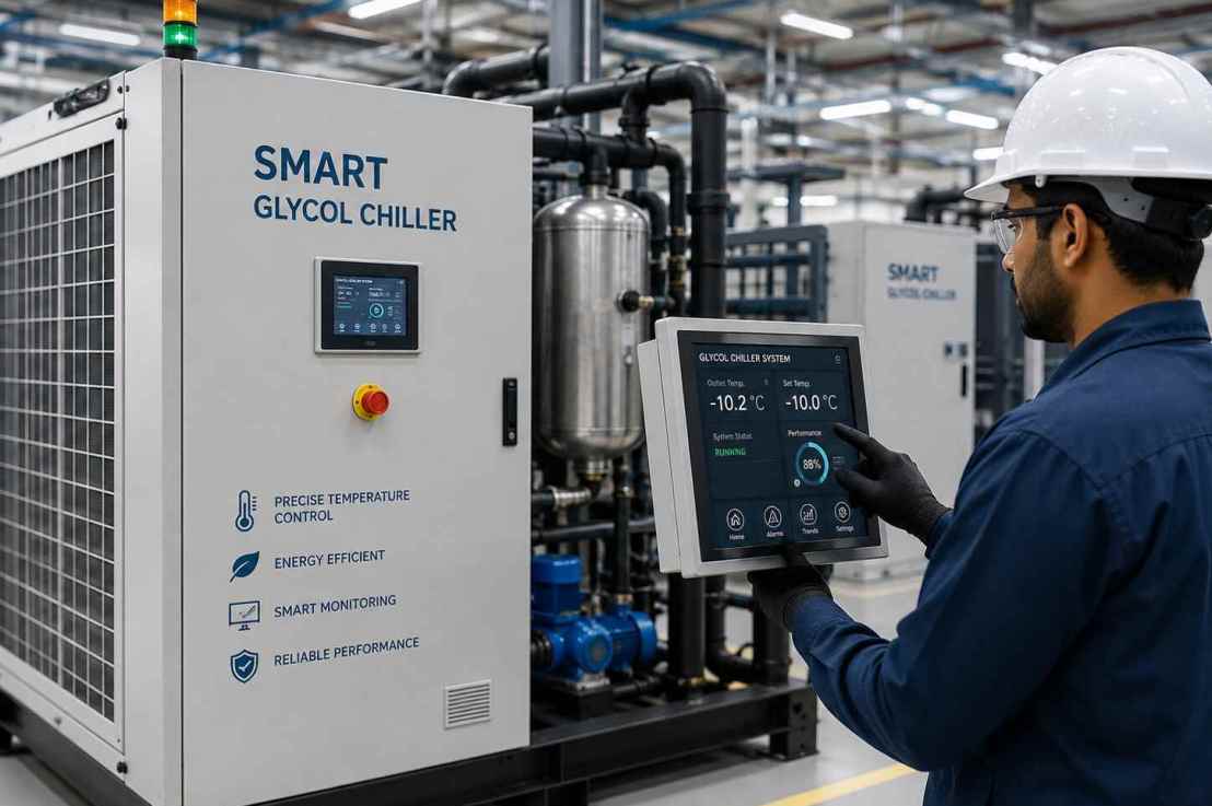 Smart Glycol Chillers Manufacturers Using Innovation for Better Temperature&nbsp;Control