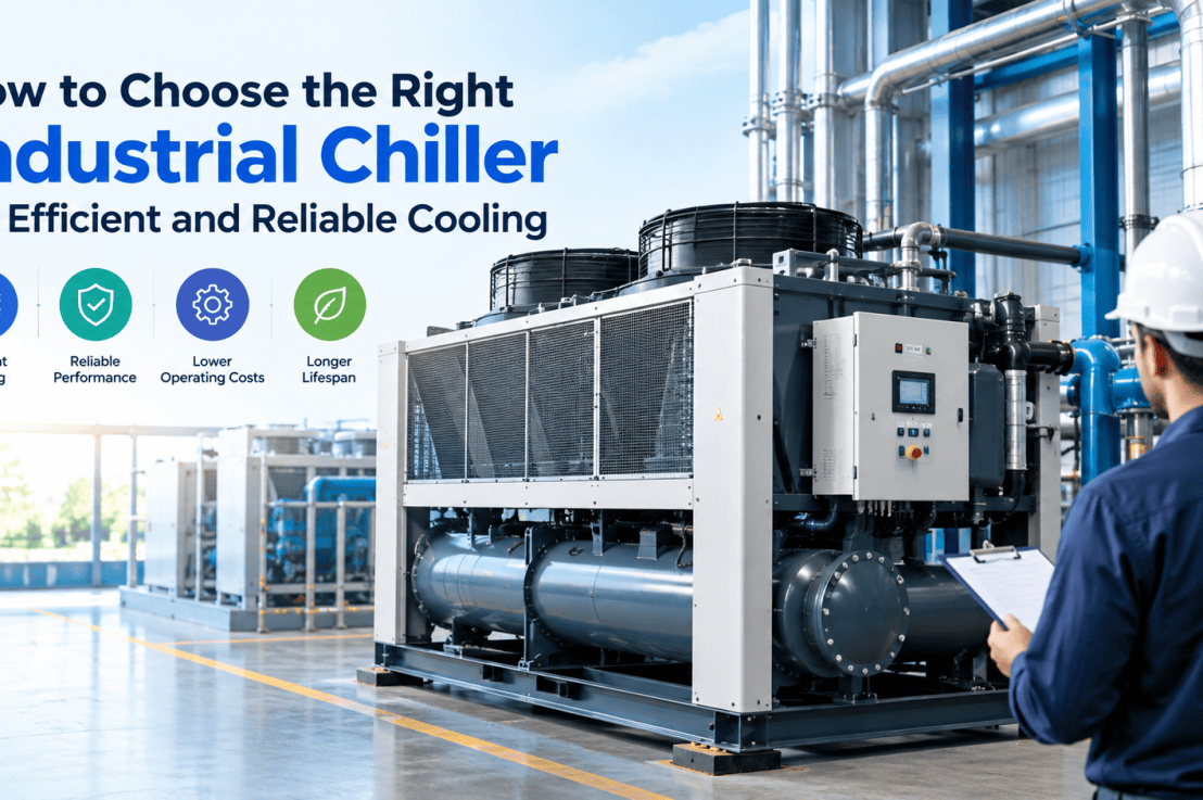 How to Choose the Right Industrial Chiller for Efficient and Reliable&nbsp;Cooling